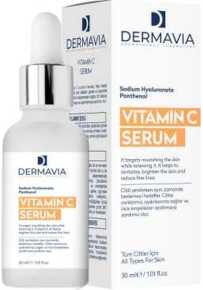 Dermavia Aydınlatıcı Leke Karşıtı Vitamin C Serum 30 ML