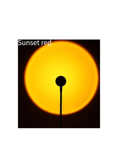 Taşınabilir Usb Sunset Lamba: Ev Ve Araba İçin Ambiyans Işığı Evimdeyokyok Çok Renkli