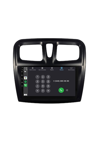 Renault Symbol Android Multimedya Sistemi 2015-2018 Crv-4830xd 9"