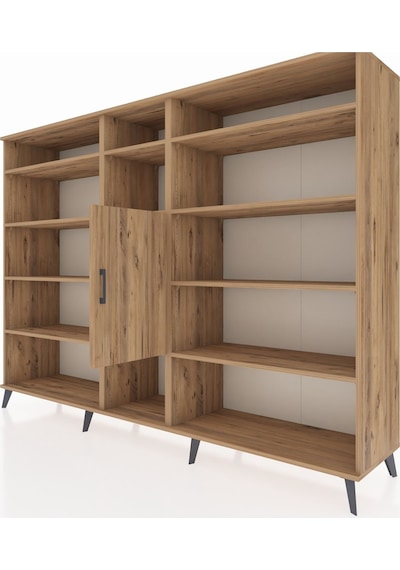 Hyperion Dolap 12 Raflı Tek Kapaklı 220x44x163 Çam-çam Çam-çam Hyperion Dolap 12 Raflı Tek Kapaklı 220x44x163 Çam-çam Çam-çam