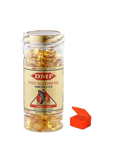 Dmp Omega 3-6-9 Balık Yağı 1000 Mg 200 Softgel Hap Kutusu