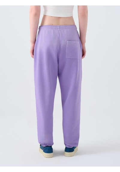 Regular Fit Kadın Eşofman Altı Mor