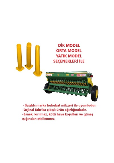 Öztekin Hububat Mibzer Dik-orta-yatık Model Gübrelik-6 Adet - Yatık Model