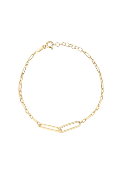 Cosar Silver 925 Ayar Zincir Bileklik Gold