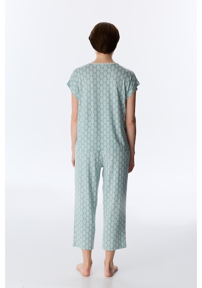 Penti Açık Yeşil Alia Green Kapri Pijama Takımı