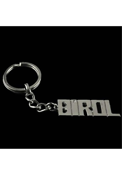 Birol - 815 - - Nazblsmm - İsimli Anahtarlık Çok Renkli