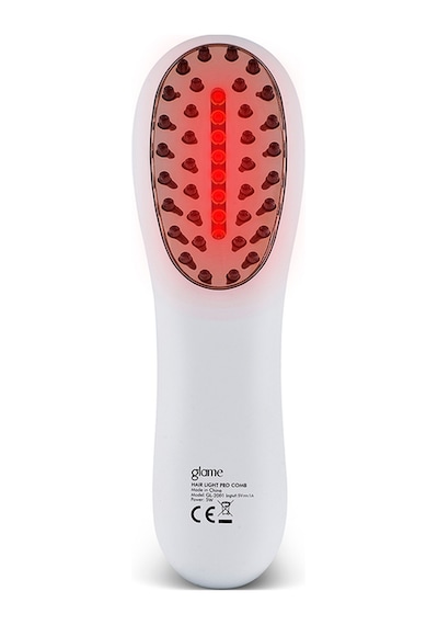 Glame Hair Light Pro Comb - Kırmızı Işık Terapili Saç Derisi Masaj Tarağı | Dökülme Karşıtı & Saç Bakım Cihazı