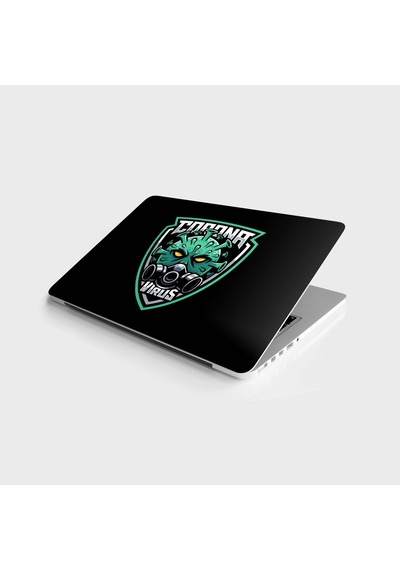 Laptop Sticker Bilgisayar Notebook Pc Kaplama Etiketi Coranavirüs