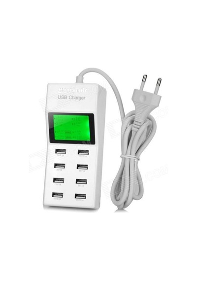 8 Port Ipad Tablet Telefon Usb Araç Şarj Adaptörü