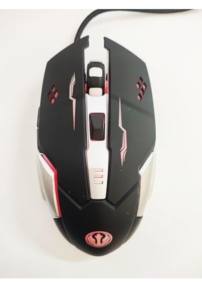 Gmx7 Rgb Gaming Mouse, 7 Tuşlu, Kablolu Usb, Gökkuşağı Led Aydınlatmalı, Optik Oyuncu Mouse, Stalker Warrior Gri