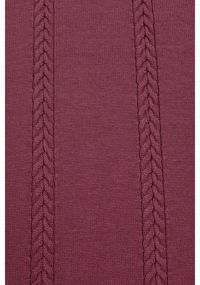 U.S. Polo Assn. U.s. Polo Assn. Kadın Plum Kazak /triko 50314661-vr177 New Plum