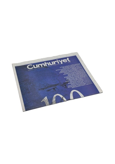 29 Ekim 2023 Cumhuriyet Gazetesi Eki Kalkınma  Teşhir Ürün