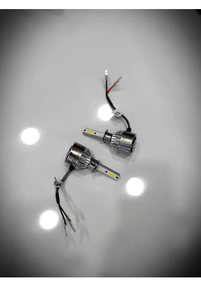 H1 Beyaz Işık Led Xenon Far Ampulü Şimşek Etkili / 10