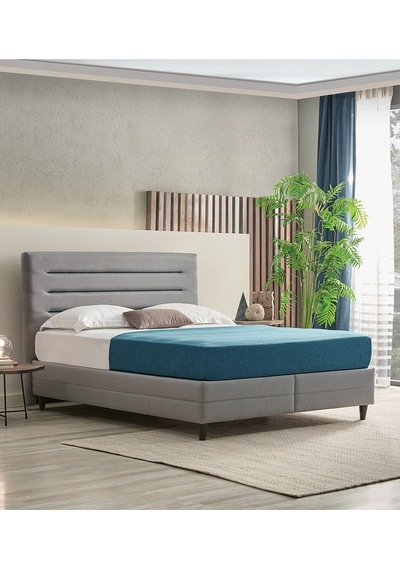 Yataş Bedding  Supreme Pedic Baza - Başlık Set -  Mavi  140x190