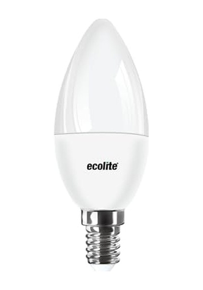 Ecolite 8 W Led Mum Ampul E14 Duy, 810 Lümen, 3000k Sarı Işık, 60w Eşdeğer, 3'lü Paket, Opal Dekoratif Ampul, Diğer