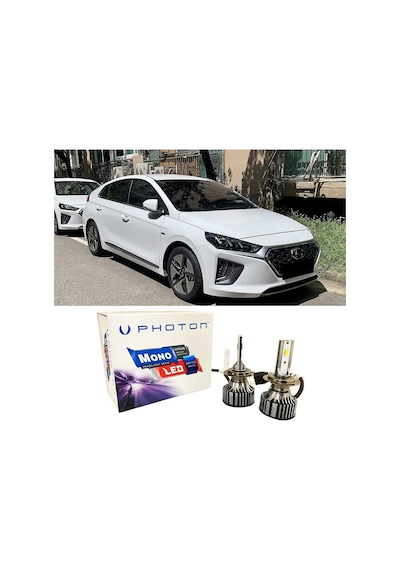 Hyundai Ioniq Uzun Far Ampulü Hb3 Mono Yeni Seri Beyaz 2016-2021