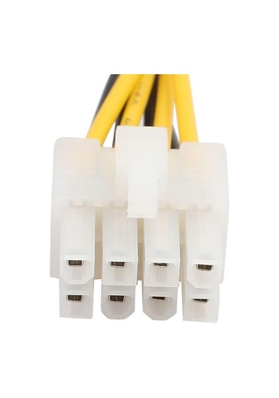 4 Pin To 8 Pin Güç Çevirici Power Supply Psu Çevirici Kablo