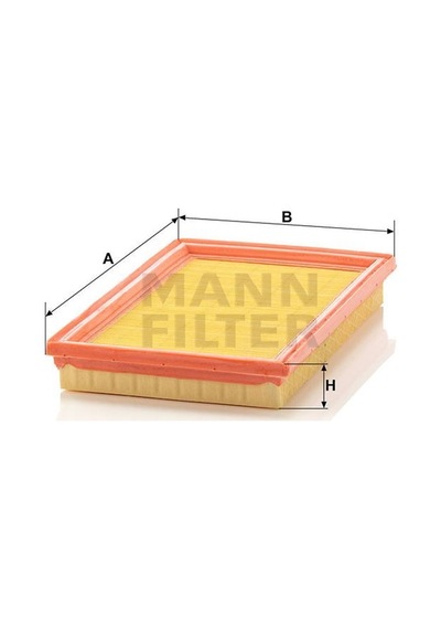 MANN C2851 HAVA FİLTRESİ COOPER S R52 R53 02-07