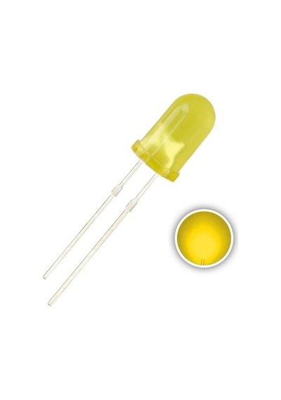 5 MM Sarı Led  10 Adet
