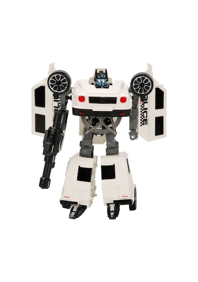 5039 Nessiworld-yfn-robot Transformer Polıce-g/fast Flame 2r 2a