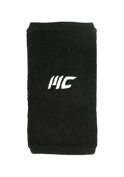 Musclecloth Training Uzun Havlu Bileklik 2'li Paket Siyah Siyah