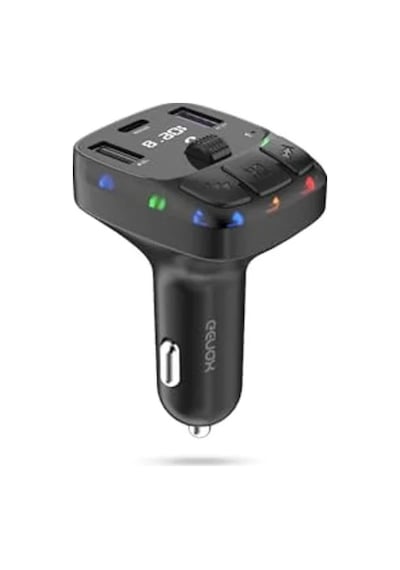 Araç İçi Fm Transmitter, 30w Çıkışlı Ve Led Renk Seçenekleri
