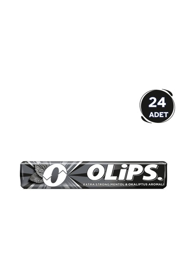 Olips Keskin Mentol Aromalı Bonbon Şekerleme 24 x 28 G