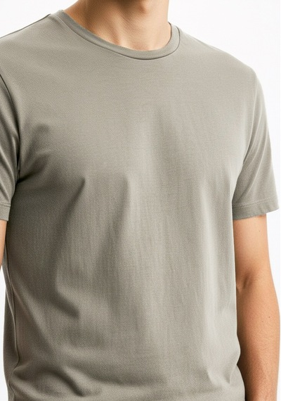 Superdry Haki Erkek Regular Fit T-shirt Classıc Essentıal Tee