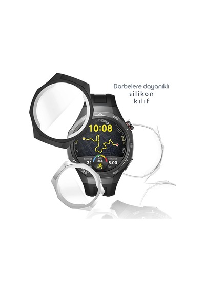 Huawei Watch Gt5 Pro 46mm İçin 360 Kasa Koruyucu Yumuşak Tpu Kılıf Dokunmatiği Ve Netliği Etkilemeyen Gt5 Pro Koruyucu Darbelere Karşı Huawei Watch Gt 5 Pro Ekran Koruyucu Kılıfı Şeffaf Çok Renkli Huawei Watch Gt5 Pro 46mm İçin 360 Kasa Koruyucu Yumuşak Tpu Kılıf Dokunmatiği Ve Netliği Etkilemeyen Gt5 Pro Koruyucu Darbelere Karşı Huawei Watch Gt 5 Pro Ekran Koruyucu Kılıfı Şeffaf Çok Renkli