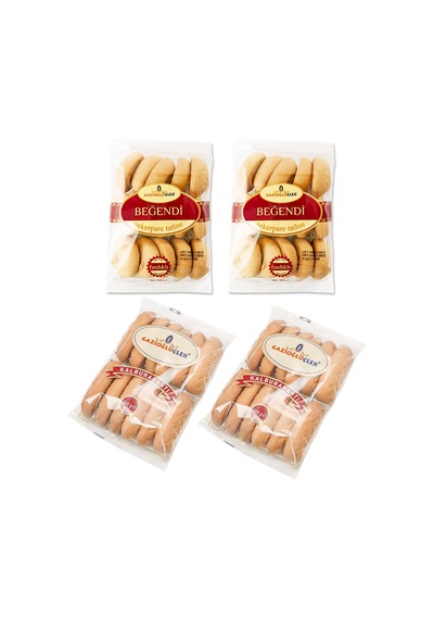 Gazioğlu Üçler Kalburabastı Ve Beğendi Fındıklı Şekerpare 4 Lü Karma Paket