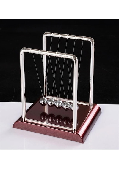 Lapidaria Çarpışan Newton Denge Topları Küçük Boy 9x9x7.5 Cm