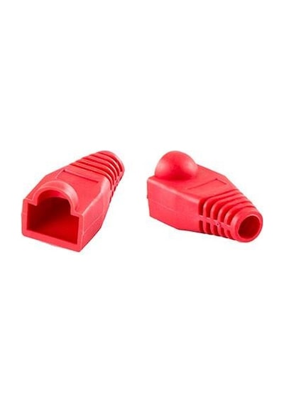 Electroon Rj45 Cat5 Pvc Kılıf Kırmızı - 25adet