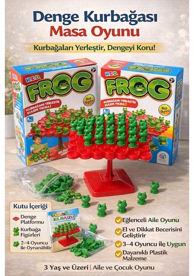 Denge Oyunu Kaplumbağa Eğlenceli Ve Heyecanlı