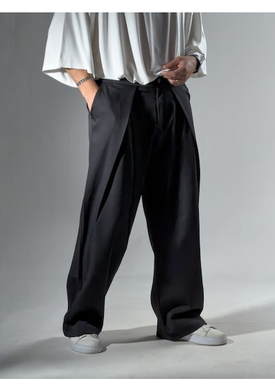 Cocopelli Tasarım Erkek Baggy Pantolon Coc3253 Siyah