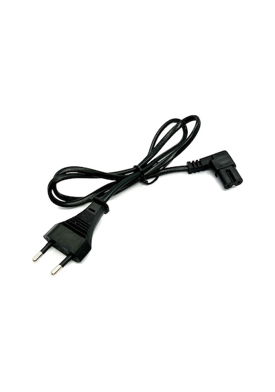 80cm L Uçlu Teyp Fişi C7 Power Güç Kablosu 0.8m 2x0.75 Enerji Kab