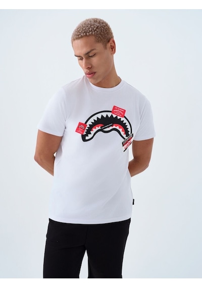 LOFT Regular Fit Erkek Tshirt K.kol Lf2038859 Q1.v1 Beyaz