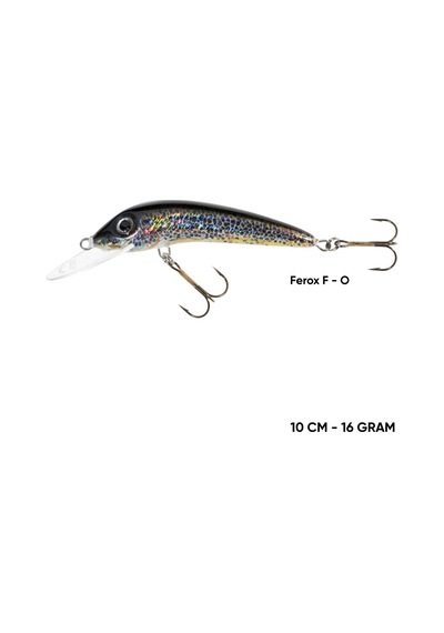 Maket Balık - Rapala - Jaxon Ferox F - O - 10 Cm 16 Gr
