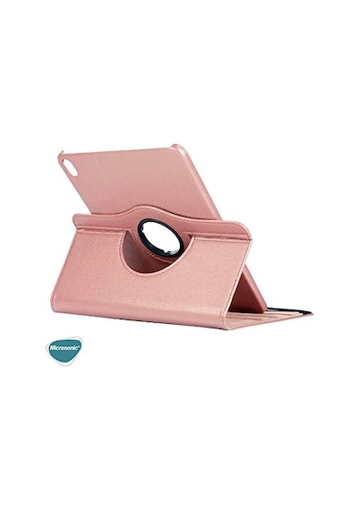 Apple İpad Air 11 2024 İçin Kılıf A2902-a2903 360 Rotating Stand Deri Mor İpad Air 11 2024 İle Uyumlu Kılıf - Mor