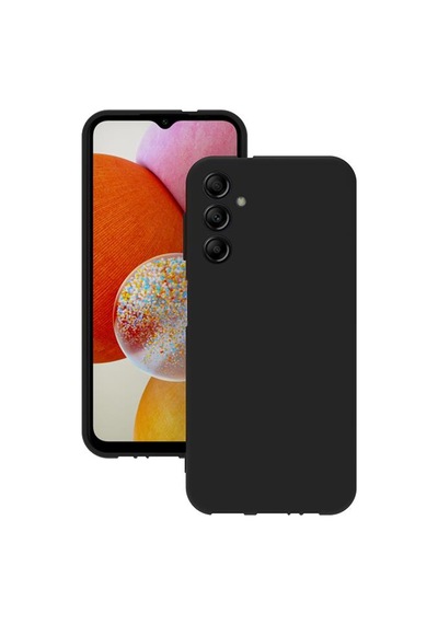 Samsung Galaxy Uyumlu A14 5g Kılıf Kamera Korumalı Silikon Rubber Arka Kapak Siyah