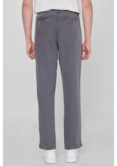 Wrangler Regular Fit Normal Bel Düz Paça Pantolon Erkek Pantolon W261016 793 Koyu Gri