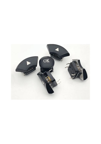Devremarkt 4 Yön Ok 12x12mm Buton 1 Set Navigasyon 5 Buton 5 Başlık 4 Yön Tamam Anahtar Tuş Takımı Kumanda