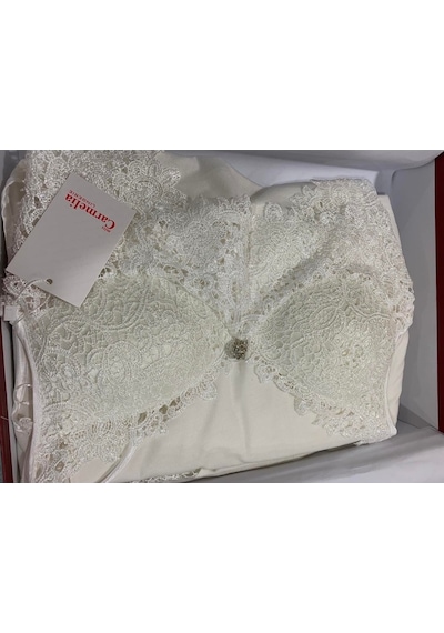 Carmella 350 Penye 6 Lı Kadın Gecelik Sabahlık Pijama Takım Ekru (536147300)