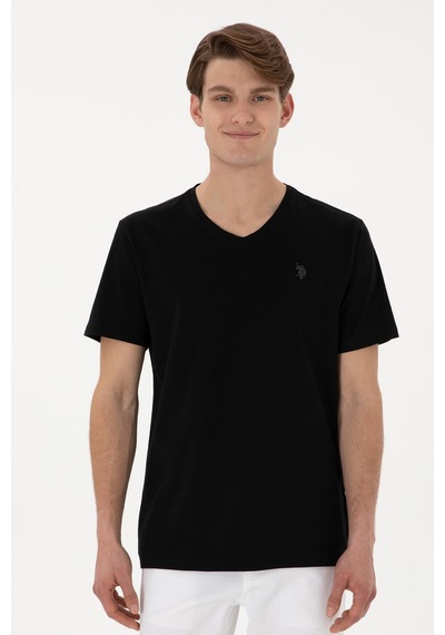 U.S. Polo Assn. Us. Polo Assn. Erkek Tişört 50298043-vr046 SIYAH