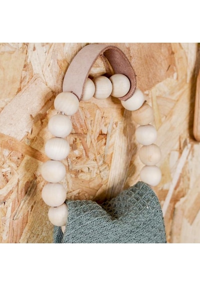 Nylife Ahşap Boncuklu Banyo Mutfak Havluluk Diğer