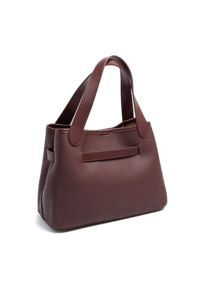 Silver Polo Sp1240 Kadın Omuz Çantası Mini Rolax Bordo-bordo