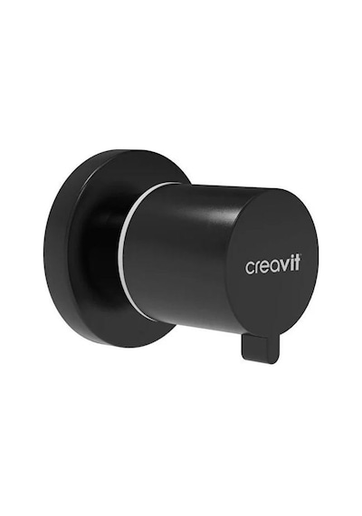 Creavit Mat Siyah Gömme Rezervuar Seti - 1 Siyah
