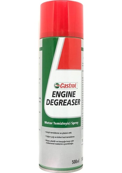 Castrol Engine Degreaser Motor Temizleyici Sprey 500 Ml Su İçermez Elektronik Aksam Uyumlu