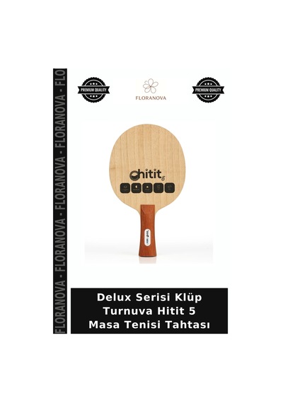 Delux Serisi Klüp Turnuva Hitit 5 Masa Tenisi Tahtası