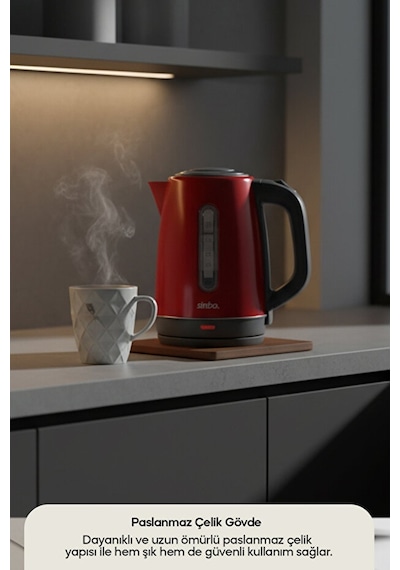 Sinbo SK-8031 Paslanmaz Çelik Su Isıtıcı Kettle