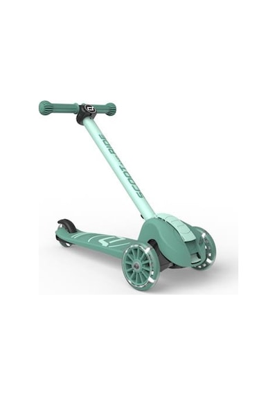 Scoot And Ride Highwaykick 3s Çocuk Scooterı, Forest - Led Tekerlekli, Katlanabilir Ve Ayarlanabilir